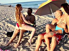 Teens lapped up the juicy jizz loads