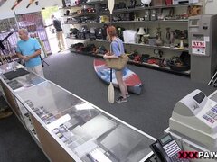 Éjaculation interne, Tir de sperme, Mignonne, Hard, Petite femme, Pov, Rousse roux, Espionne