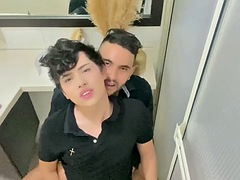 Anal, Cuarto de baño, Corrida, Gay, Ducha, Chupando