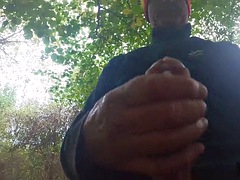 デカチン, 捕まる, イく瞬間, ゲイ, 手コキする, オナニー, アウトドア, ハメ撮り