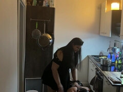 Bondage discipline sadomasochisme, Grote mammen, Gebondenheid, Dominatie, Fetisj, Vingeren, Hardcore, Slaaf