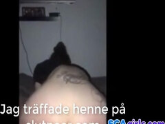 Leie, Braunhaarige, Paar, Schwanz, Hardcore, Hd, Schwedisch, Titten