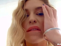 アナル, デカチン, 黒人, ブロンド, チン, Hd, 異人種間, タトゥー