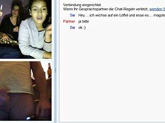 Omegle Girls like to see me cum 01