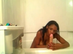 Leie, Grosse titten, Dildo, Schwarz, Riesig, Masturbation, Jungendliche (18+), Spielzeuge