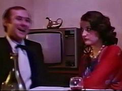 美女, フェラチオ, フランス人, 淫乱熟女, ヴィンテージ
