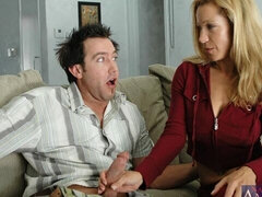 デカ尻, デカチン, デカパイ, ブロンド, フェラチオ, バック