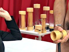 フェラチオ, 着衣女と全裸男, グループ