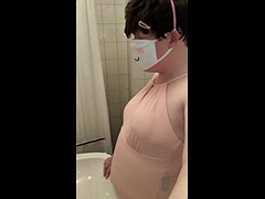 ぽっちゃり, ぽちゃ, 女装男装, カワイイ, オランダ人, 面白, ゲイ, シャワー