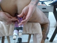 Double pénétration anale, Double pénétration, Masturbation, Orgasme, Prostate, Tatouage, Jouets, Vibromasseur