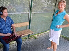 Culo grande, Verga grande, Tetas grandes, Mamada, Coche, Estilo perrito, Maduro, Madres para coger