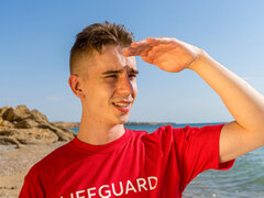 ビーチ, フェラチオ, 茶髪の, 公共