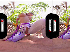 VRCosplayX hard-core VIDEOGAME Parody Compilation In point of view Virtual Reality Part 3