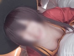 Internal cumshot, cosplayer, cosplay