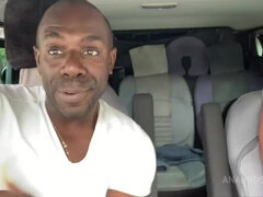 Salle de bains, Chambre à dormir, Grosse bite, Noire, Éjaculation interne, En levrette, Chatte, Mouillée