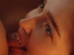 Braunhaarige, Erotisch, Europäisch, Fingern, Behaart, Lesbisch, Jungendliche (18+)