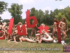 Vintage Home Video From The Miss Nude USA Pageant - Public