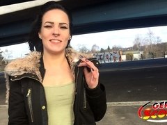 GERMAN SCOUT - 18yr OLD 18-YEARS-OLD MARIE TALK TO POUND AT CASTING