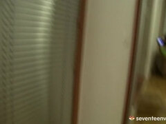 茶髪の, クラブ, ヨーロピアン, オナニー, 剃毛, ソフトコア, 一人, ティーン