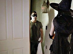 Young Wife gets some New Dick on Halloween
