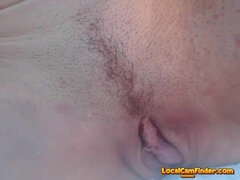 Super-Fucking-Hot Blasting Cougar  On web cam