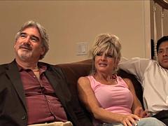 In den arsch, Grosse titten, Blondine, Blasen, Besamung, Handjob, Hardcore, Titten