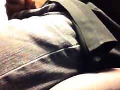 Amateur, Noire, Attrapée, Tir de sperme, Homosexuelle, Branler, Masturbation