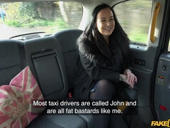 Beth Inked Princess fucks hard in the cab