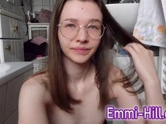 18 años, Asiático, Cuarto de baño, Hd, Casero, Pequeña, Medias largas, Tetas