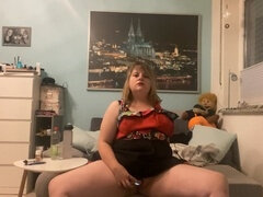 Leie, Wohlbeleibte schöne frauen, Pummelig, Kleid, Selbstgemacht, Masturbation, Titten
