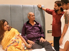 18 jaar, Bondage discipline sadomasochisme, Dochter, Kwartet, Indisch, Ruw, Zoon, Trio