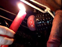 Cock Massage, stretch and wax