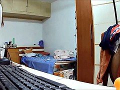 Большие сиськи, Подглядывание, Вебкамера