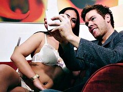 Braunhaarige, Spermaladung, Hardcore, Lingerie, Pornostars, Hure