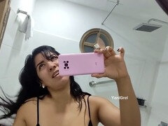 Doigter, Masturbation, Seins naturels, Orgasme, Chatte, Solo