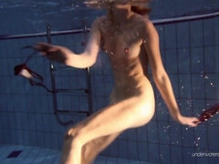18, 美女, Hd, ロシア人, 一人, ティーン, 締まりの良い, 水中