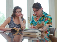 18, お尻, フェラチオ, 茶髪の, 手コキする, なめる, ガリガリ, オッパイの