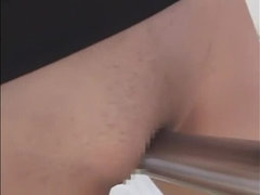 Couple, Japonaise, Rasée, Jarretelles, Nénés