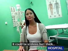 Besamung, Arzt, Hd, Natürlichen titten, Pov, Muschi, Rasiert, Titten