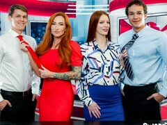 Crazy partner swap session with hot dolls Sophia Locke and Erin Everheart