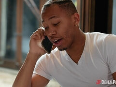 Arsch, Tussi, Grosser schwanz, Schwarz, Verrückt, Lecken, Orgasmus, Strümpfe