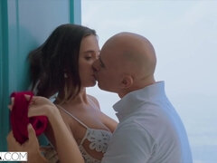 Busty Tits Beauty Liya Silver can't Wait for her Boyfriend Anymore