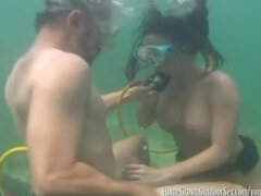 Wild and Wet Underwater Kinky Sex