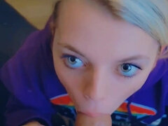 Leie, Tussi, Blondine, Blasen, Zierlich, Pov, Ablutschen, Jungendliche (18+)