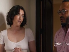 Anal, Cul, Brunette brune, Attrapée, Tromperie, Double pénétration, Partouze, Seins naturels