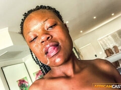 デカチン, デカパイ, 口内発射, 黒人, ハードコア, ハメ撮り, 現実, ゴックンする