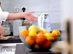 デカ尻, 茶髪の, バック, 女, Hd, なめる, オーガズム, オマンコ