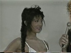 Asiatique, Blonde, Crêpage de chignons