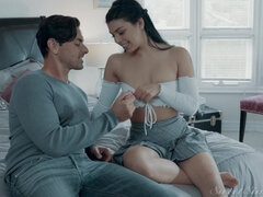 Sucer une bite, Brunette brune, Tir de sperme, Hd, Fille latino, Rugueux, Adolescente, Jouets