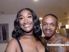 素人, ぽっちゃり, 黒人, 黒人, 現実